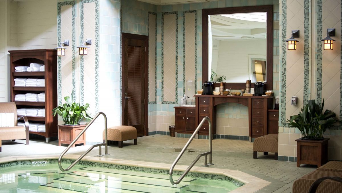Interior of the Spa at Pinehurst with pool