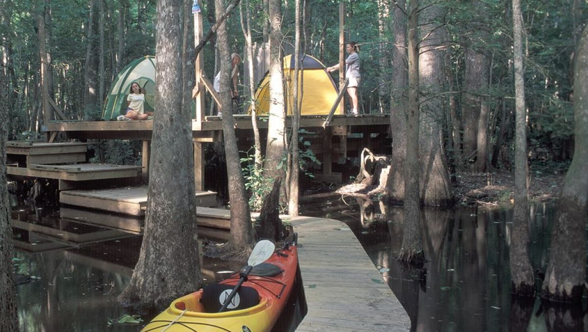 Camping on the North Carolina Coast