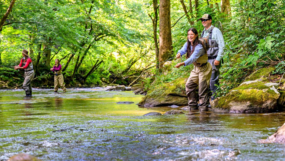 Best North Carolina Fly Fishing Guide School Training in Smoky Mountains