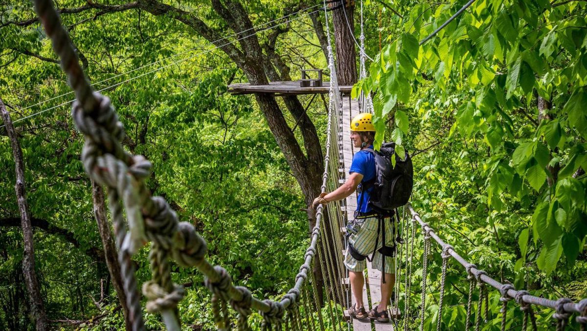 Soar Across Zip Lines And Aerial Adventure Parks In Nc Visitnc Com