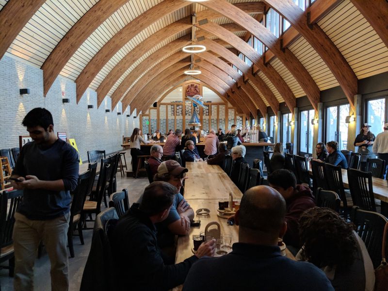 Red Oak Lager Haus, Biergarten & Brewery