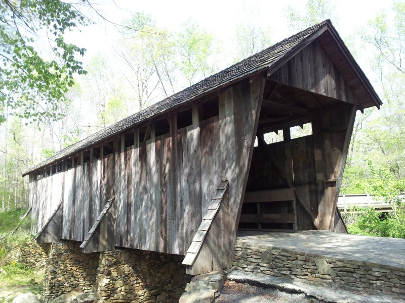 Pisgah Covered Bridge Uwharrie Forest, NC | VisitNC.com