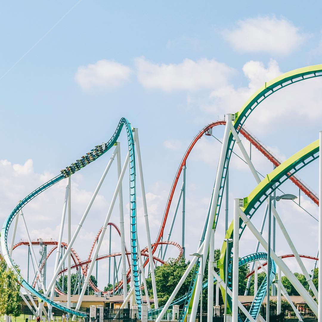 Carowinds Amusement Park in Charlotte, NC