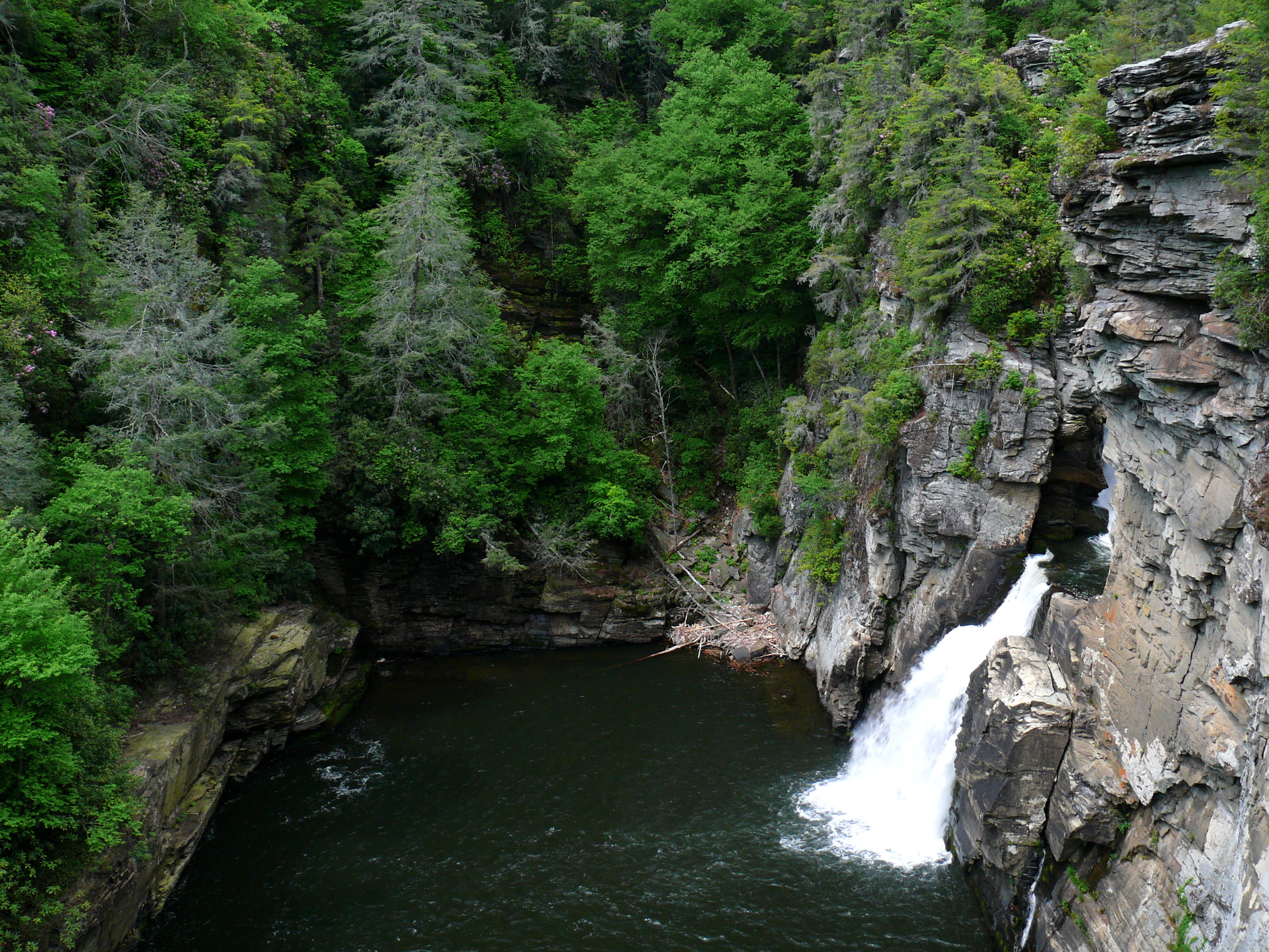 linville gorge hiking