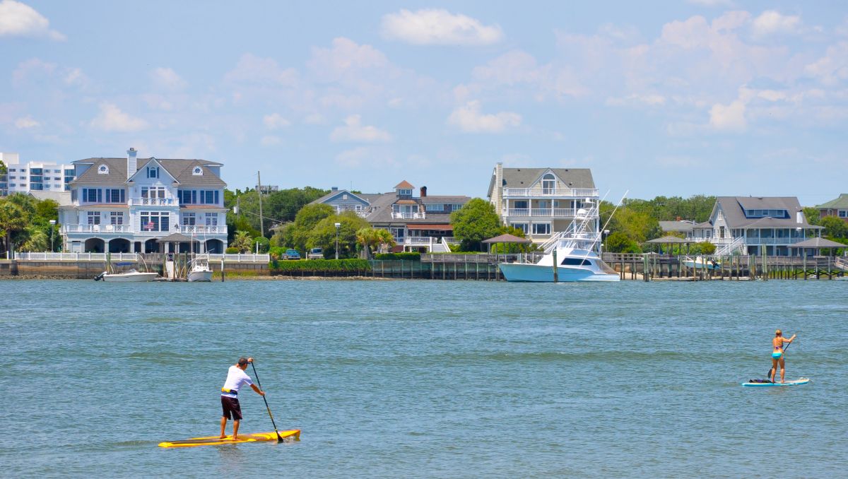 stand up paddle boarding in Wilmington, NC 