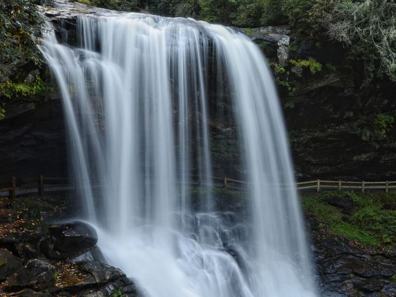 Dry Falls Nantahala National Forest Highlands Nc Visitnc Com