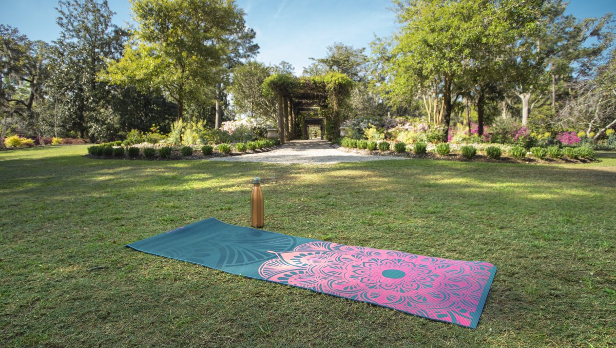 How to create a serene yoga garden