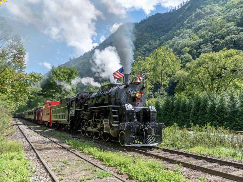 Great Smoky Mountains Railroad in Bryson City, NC  VisitNC.com