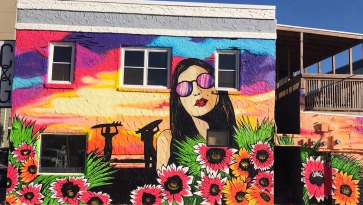 Carolina beach mural project