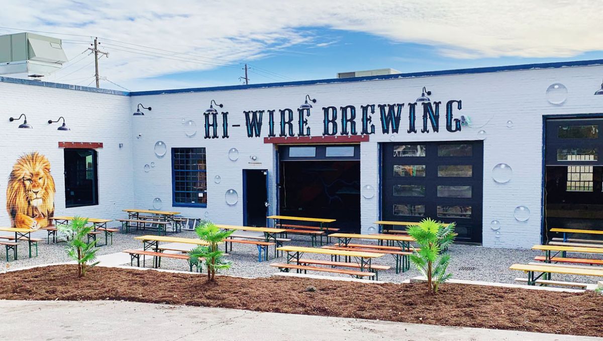 Hi-Wire Brewing in Wilmington, NC
