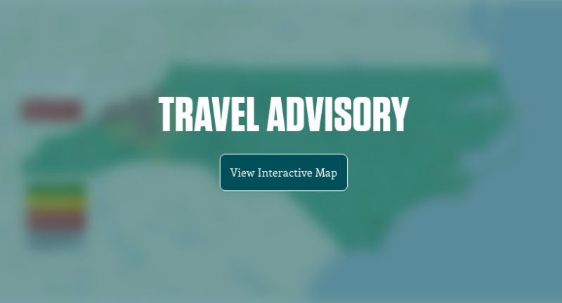 NC Travel Advisory