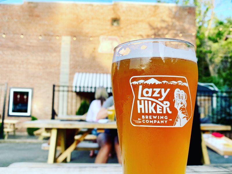 Lazy Hiker Brewing Company Sylva Taproom | VisitNC.com